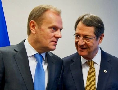 «Ψυχρολουσία» από ΕΕ σε Κύπρο - Ν.Τουσκ προς Ν.Αναστασιάδη: «Σας καταλαβαίνω αλλά να τα βρείτε με τη Τουρκία»!